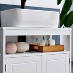WASHBASIN Under Case - Badrumsmöbler - 60 x 30 x 60 cm - Skandinavisk design - Matt White