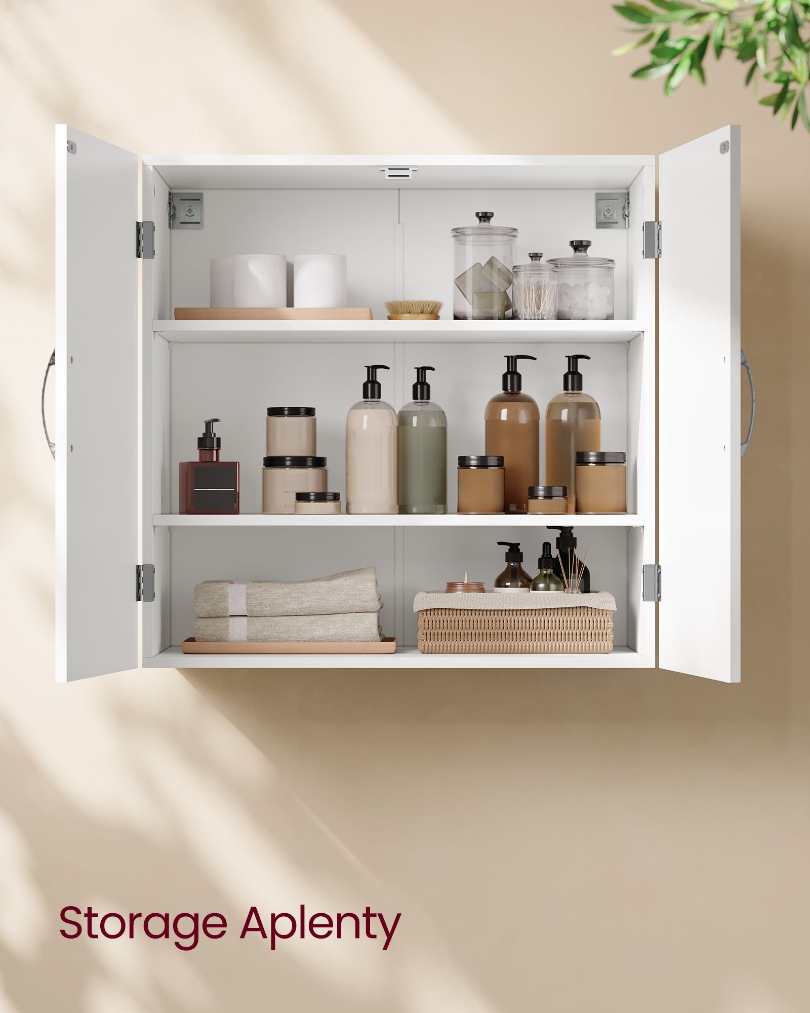 Badrumsmöbler - med hyllor - 30 × 60 × 60 cm