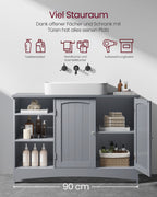 WASHBASIN CABINET - extra lång - 2 dörrar