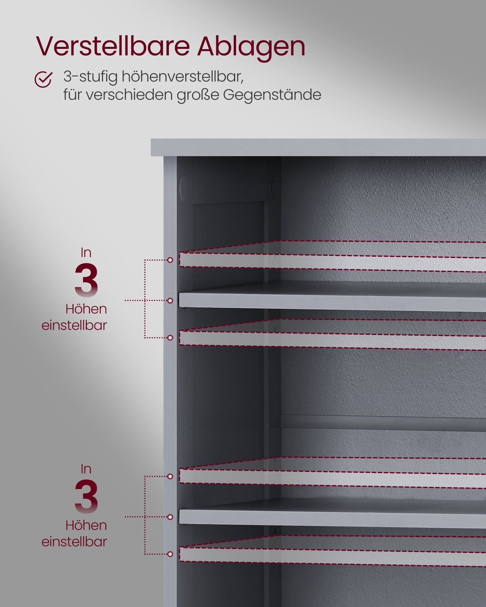 WASHBASIN CABINET - extra lång - 2 dörrar