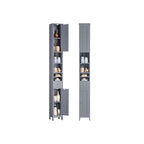 Badrumsskåp - Justerbara hyllor - Öppet - Modell 2