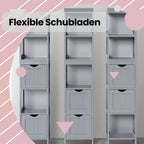 Badrumsmöbler - fristående skåp, elegant design