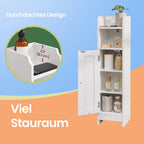 Badrumsskåp - smalt stående skåp, perfekt för små badrum