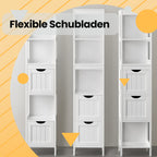 Badrumsmöbler - fristående skåp, elegant design