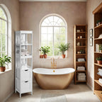 Badrumsmöbler - fristående skåp, elegant design
