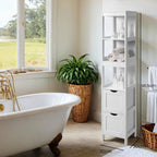 Badrumsmöbler - fristående skåp, elegant design