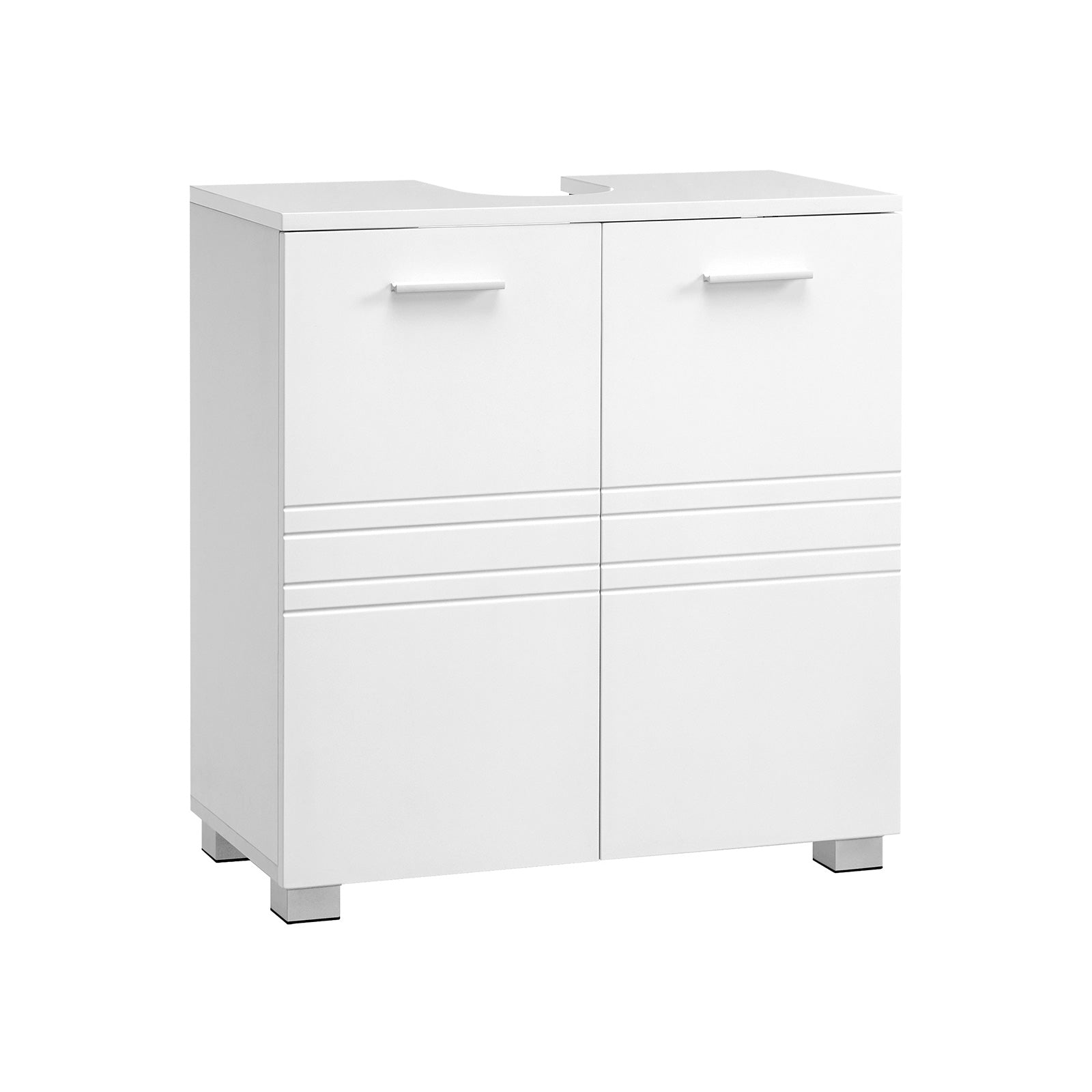 Underdel – Platssnål design – Vit