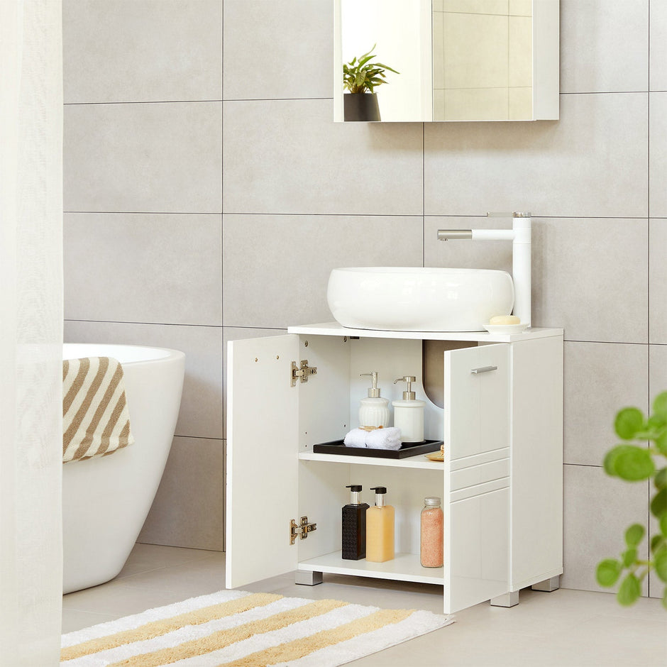 Underdel – Platssnål design – Vit