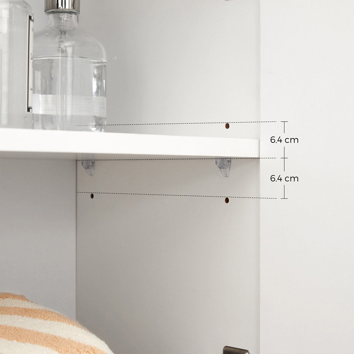 Underdel – Platssnål design – Vit