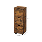 Badrumskåp - Byrå - 3 lådor - Vintage Brown