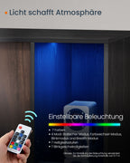 Sidan - med belysning och toolless -teknik