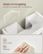 Tvättmöbler med fack och ben