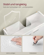 Tvättmöbler med dörrar och fack