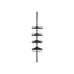 Doucherek - 4 Planken - Telescopisch - Zonder Boren - Wit