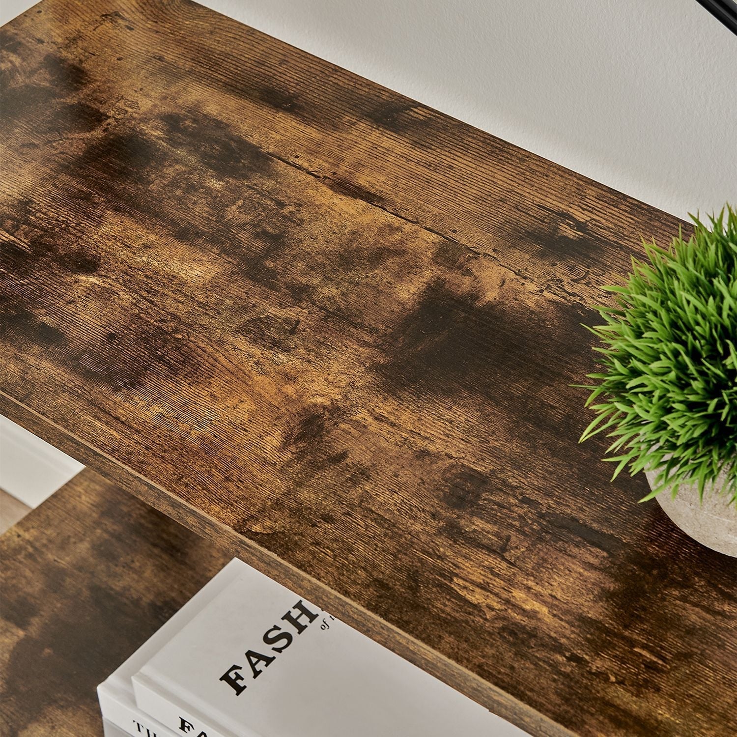 Stegbräda – Industriell design – Bambu – Vintage brun / Svart