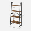 Stegbräda – Industriell design – Bambu – Vintage brun / Svart