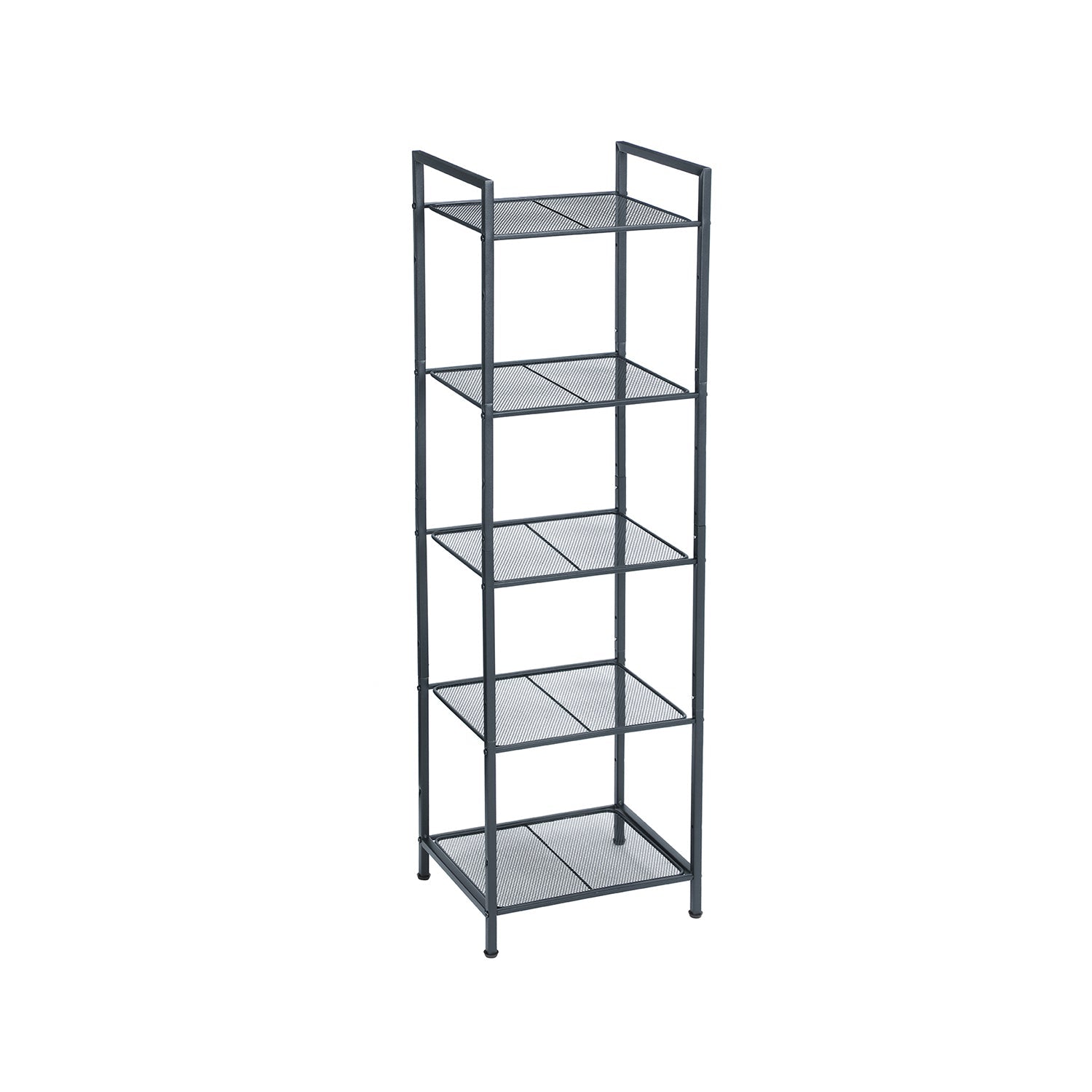 Badrumsskåp - Stående rack - förvaringsskåp - vardagsrumsmöbler - svart