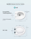 Toiletbril met Kinderzitje – Ovaal – Soft-Close – Afneembaar – Wit