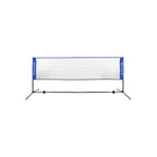 Badmintonnet - Justerbart tennisnätverk - 3 meter - blått
