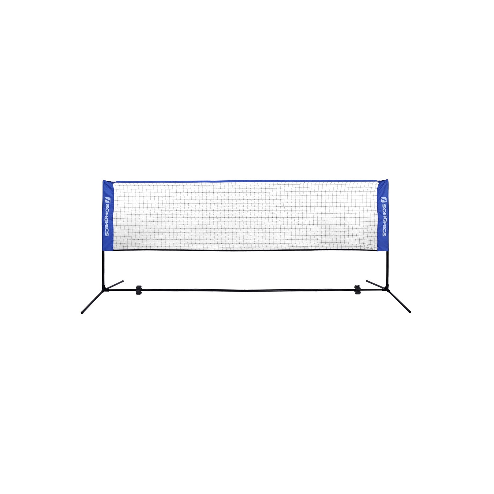 Badmintonnet - Justerbart tennisnätverk - 3 meter - blått