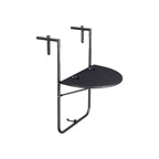 Balkong Hang Table - Polyrotan - Svart