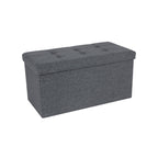 Soffa - 80 L - vikbar - 300 kg - 76 x 38 x 38 cm - ljusgrå