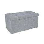 Soffa - 80 L - vikbar - 300 kg - 76 x 38 x 38 cm - ljusgrå