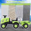 Barntraktor – med släp, tuta och ergonomisk sits, i rutschfordon max belastning – 2 1 25 kg