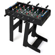 Bordfotboll, – platsbesparande fotbollsbord med stabila handtag, – 33 x 36 x 109 cm