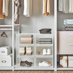 Skoboxar - uppsättning av 6 - Stackbara förvaringslådor - 46,36 x 28 x 22 cm - transparent