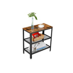 Sidobord - smal modell - med 2 scheman - industriell design