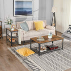 Sidobord - smal modell - med 2 scheman - industriell design