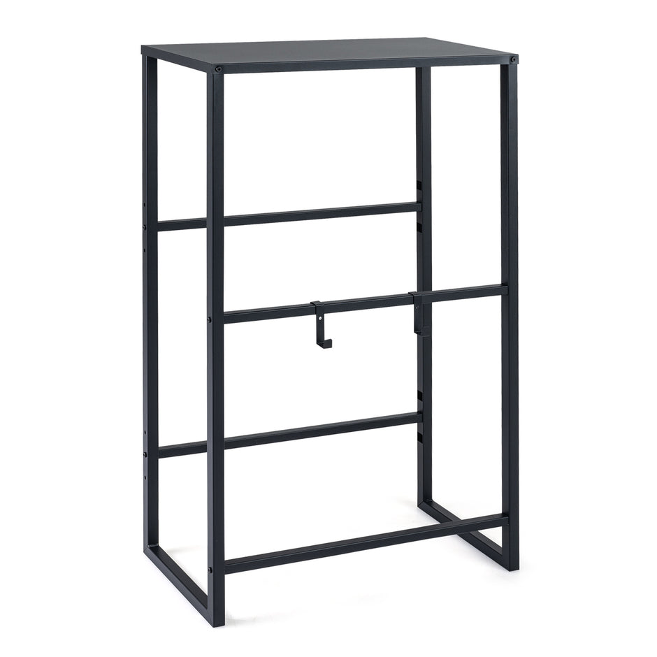Dryckeslådsställ – för lådor, metallställ med öppet fack och – 4 2