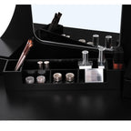 Toalettbord - Make -Up Table With Mirror and Drawers - Cosmetics Table - Black