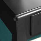 Toalettbord - Make -Up Table With Mirror and Drawers - Cosmetics Table - Black