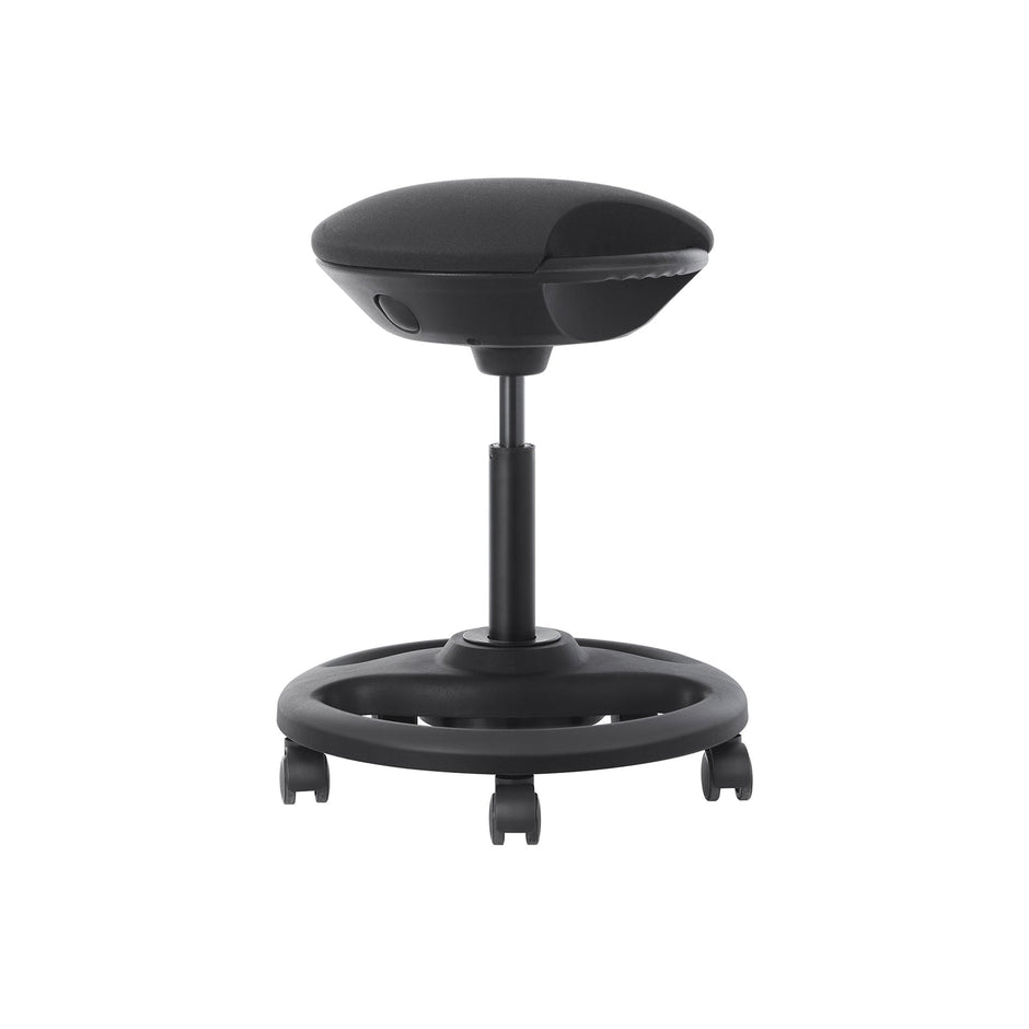 Arbetspall – Ergonomisk och vridbar – Svart