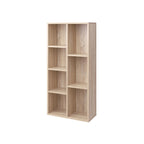 Bokhylla - Enkelt - med 7 fack