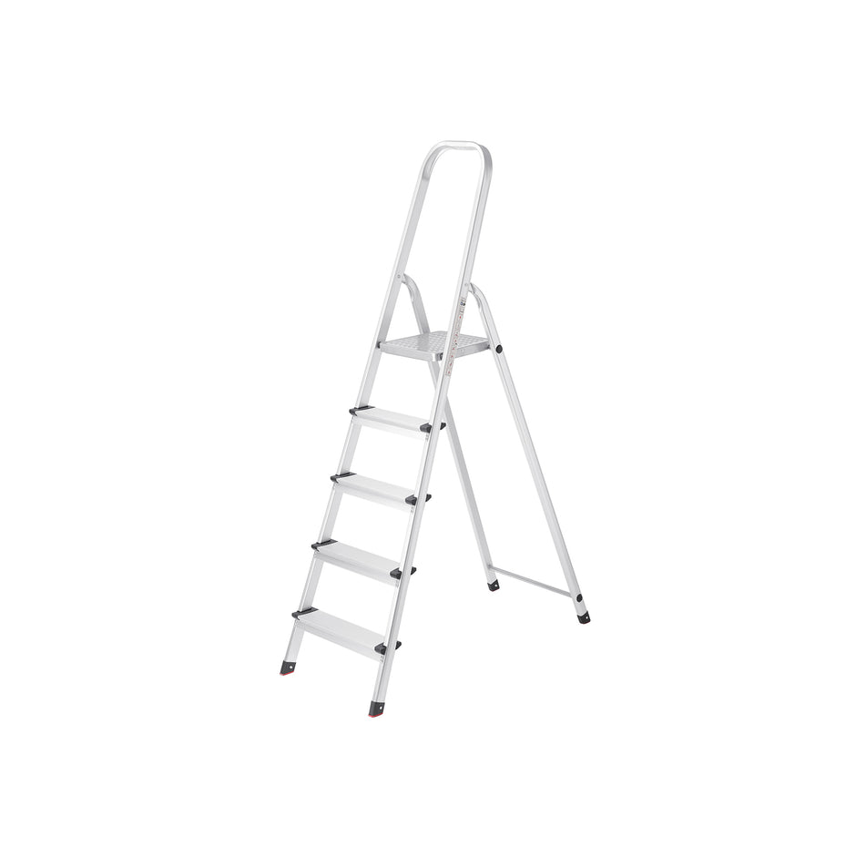 Hushållsstege – 5 nivåer – Aluminium – Silver