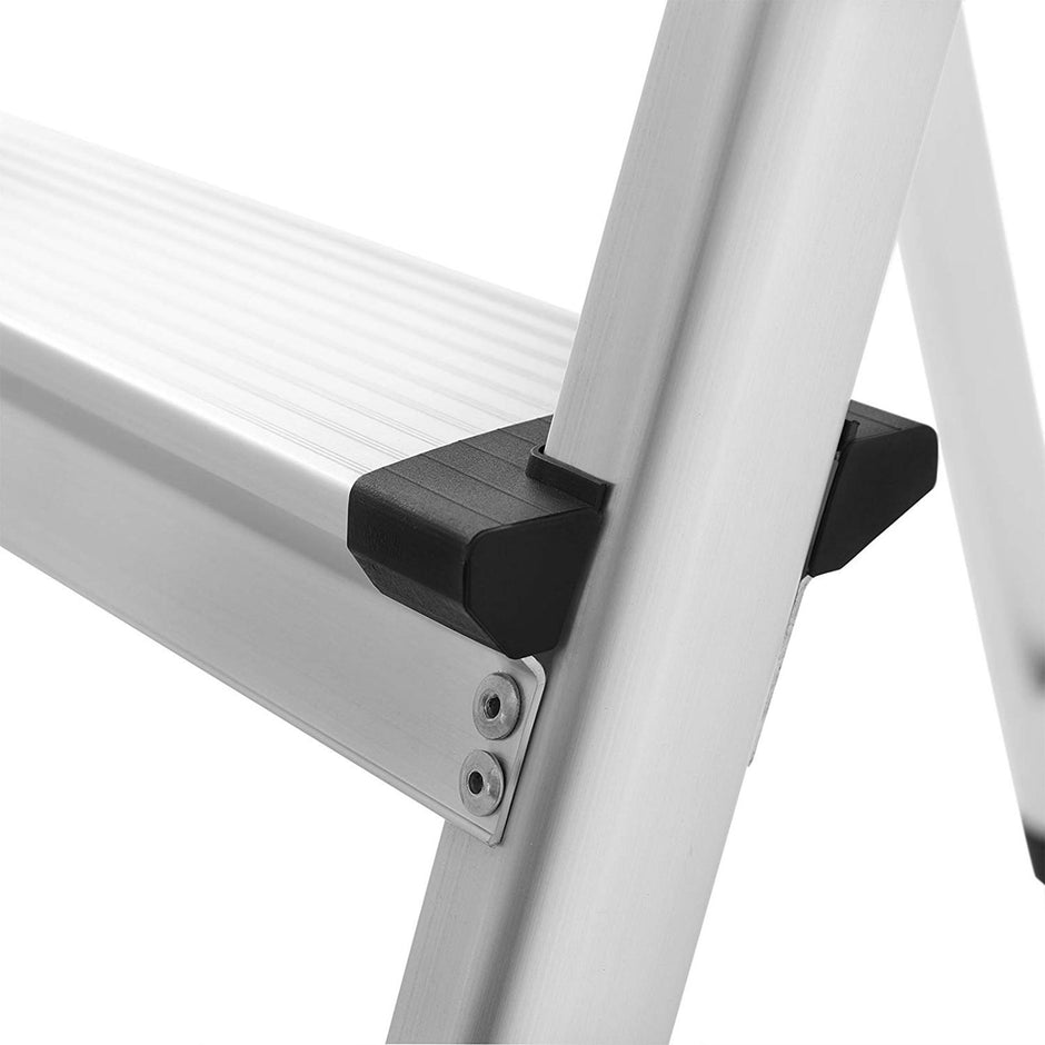 Hushållsstege – 5 nivåer – Aluminium – Silver