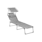 Lounger - 71 x 200 x 38 cm - blå