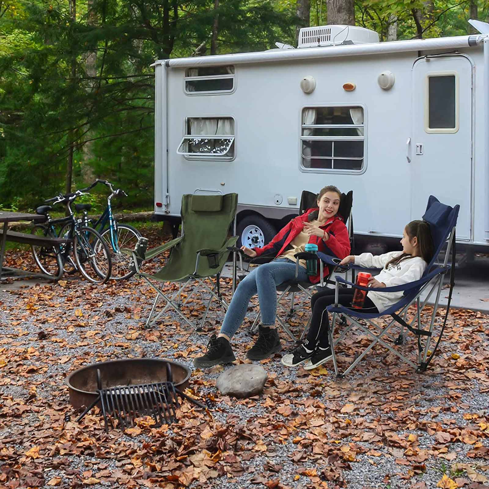 Campingstol - Grönt
