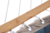 Hangmat - 2 Persoons - 200 x 140 cm - Met Kussen - Blauw-Beige