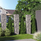 Schanskorf - Gabion SteenKorf - Wire High - 5 x 10 cm Maas - Silver