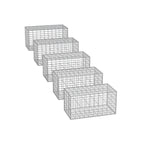 Trådkorgar - 5 x 10 cm MAAS bredd - Uppsättning av 5
