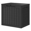 Kussenbox voor Buiten – 113 L – Waterdicht – Kunststof – Zwart