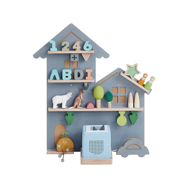 Barnhylla - Perfekt för barnrummet - Grå