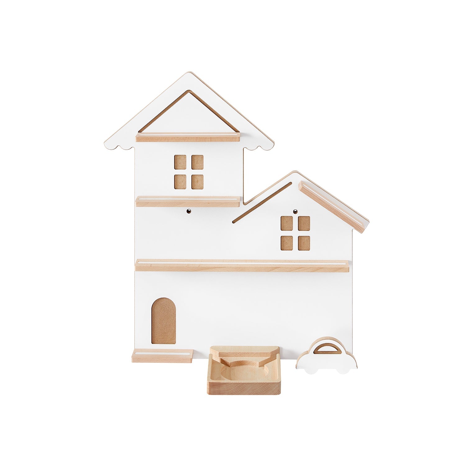 Barnhylla - Perfekt för barnrummet - Grå