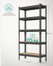 Hyllsats – Heavy duty – Stål – Svart