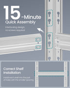 Stelling - robust - justerbara hyllor