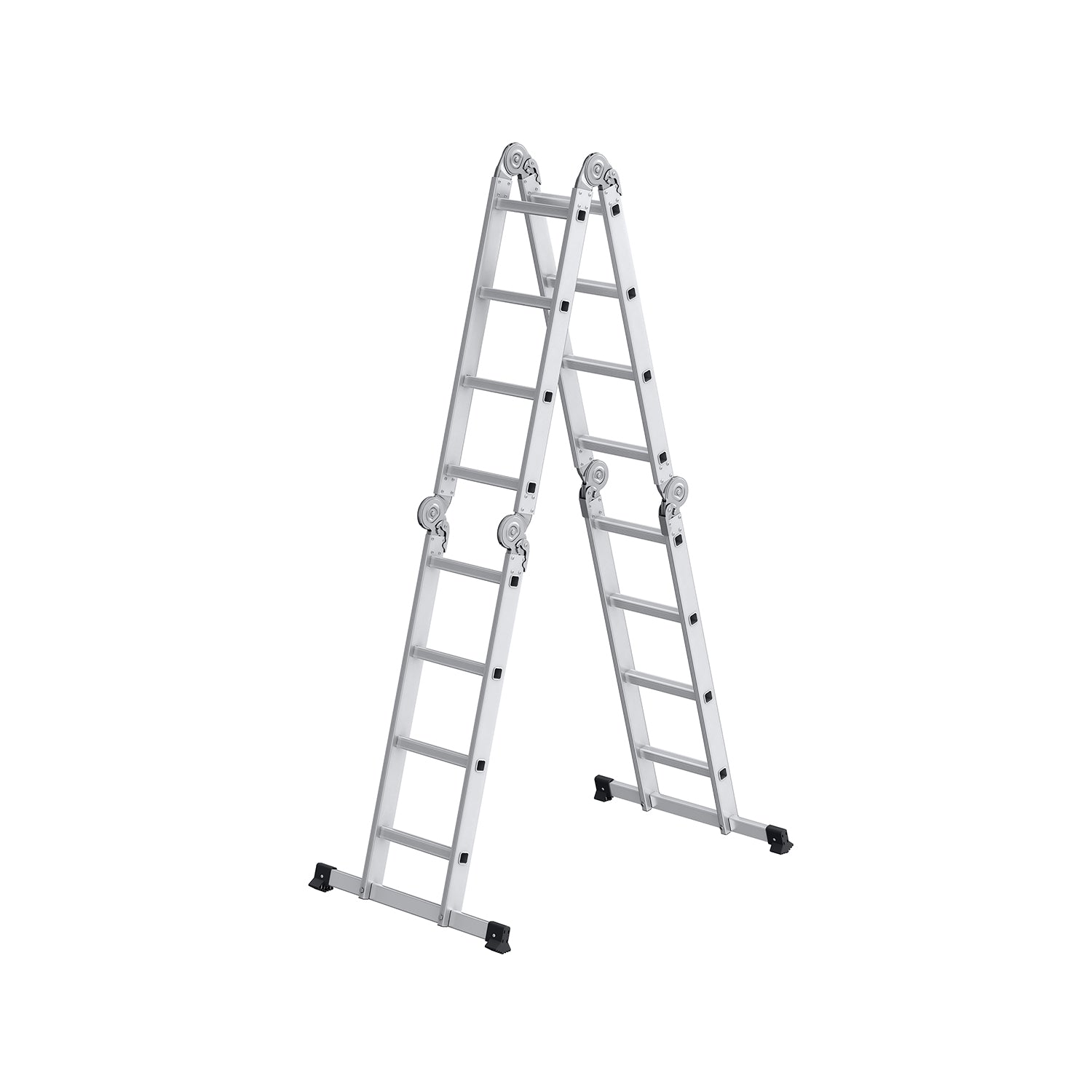 Aluminiumstege – 16 steg – 430 cm – Silver